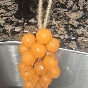 Orange Decorative Soap Grapes